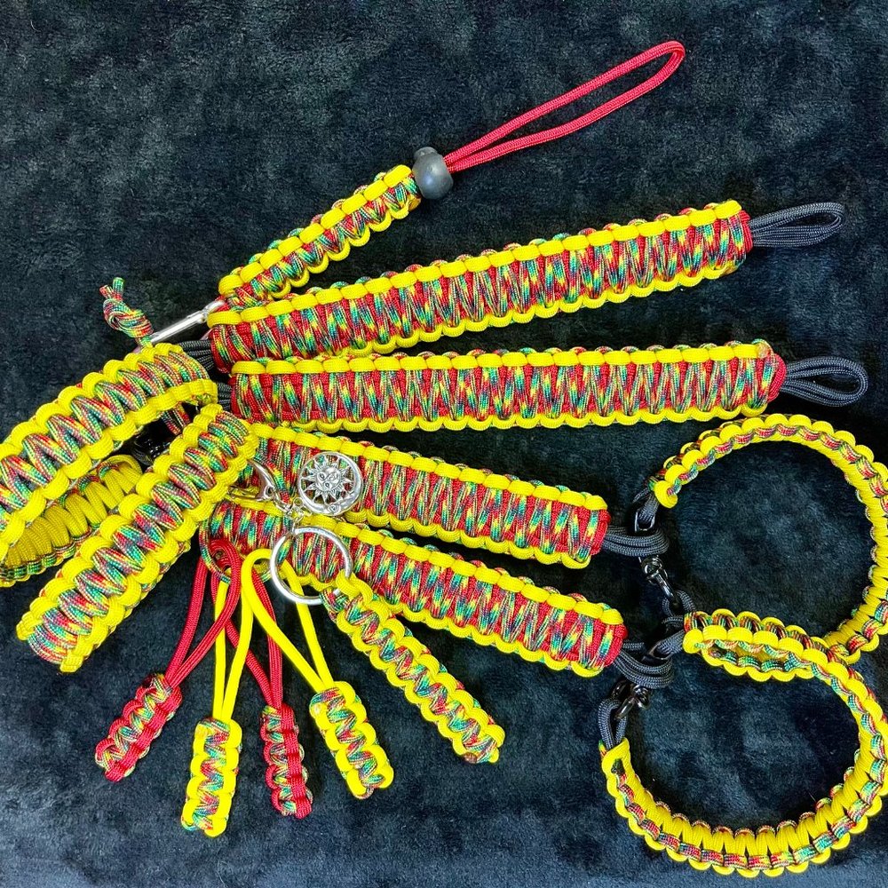 Brand New Handmade 550 Paracord Grab Handle Set for use in a Wrangler!